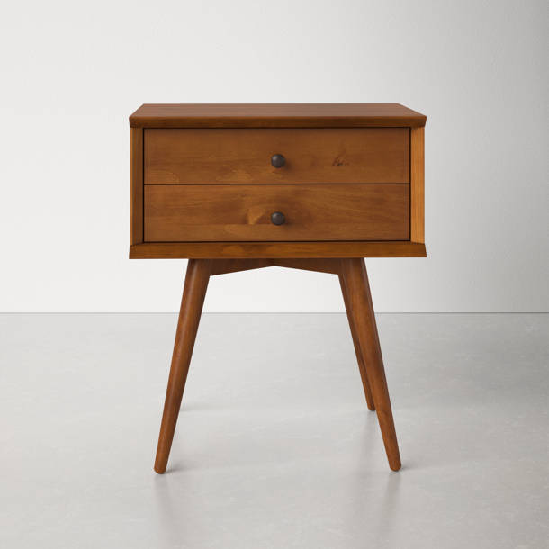 Capra 2 Drawer Nightstand & Reviews AllModern